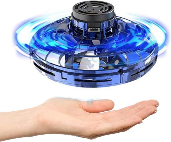 Flying Spinner With LED Light, Drone for Kids Hand Operated Mini Drones for Kids, UFO Magic Toy Indoor & Outdoor Game