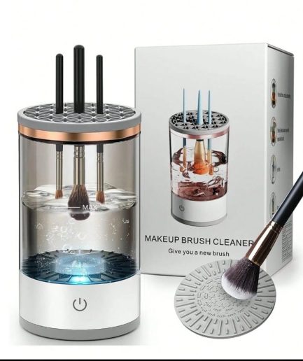 3 In 1 Electric Makeup Brush Cleaner | Automatic Make Up Brush Holder Cleaner Machine