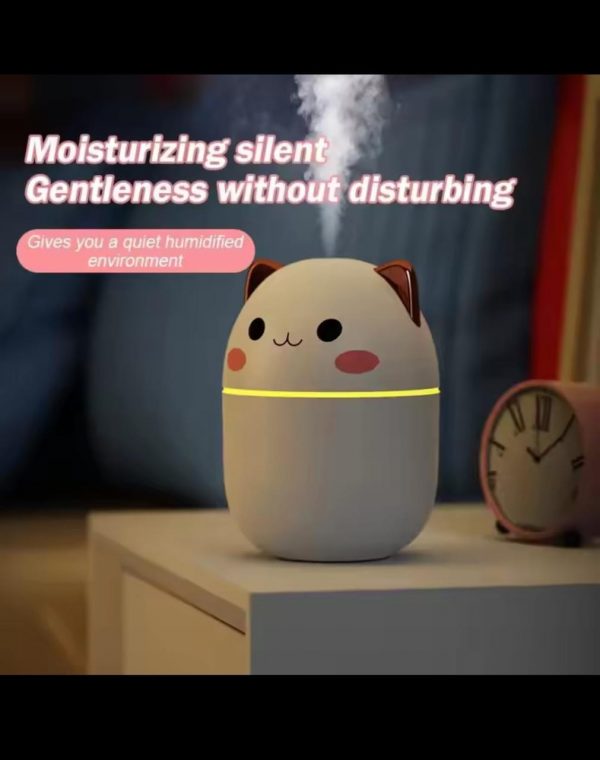 Cute Air Humidifier Mini Aromatherapy Humidifiers Diffusers Essential Oil Diffuser Home Carv ( 250ML)
