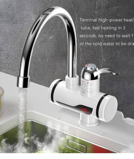 Electric Hot Water Heater Faucet Kitchen Instant Heating Tap Water (without  shower)
