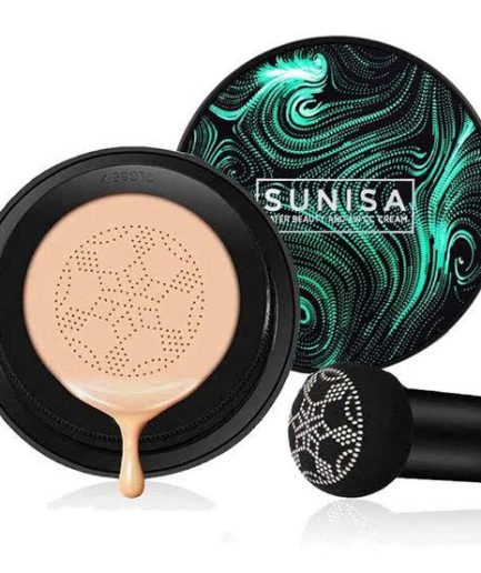 Sunisa 3 in 1 Air Cushion BB and CC cream foundation Waterproof Mushroom Head Air Cushion BB Cream Liquid Foundations CC Cream