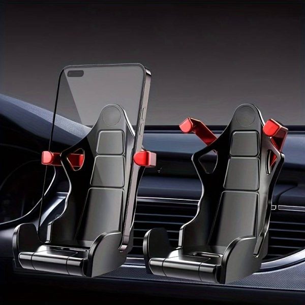 Racing Seat Design Car Mobile Phone | Fast and Furious Mobile Holder with 360  Rotateable AC Grill Grip Which can help Holder to move up and down so that AC winds will be free