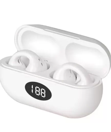 Ear cuff Wireless Earbuds With Earhooks Mini Bone EARCUFFS Headphones Waterproof Cycling Earpiece Noise Sports Earphones (Random Color)