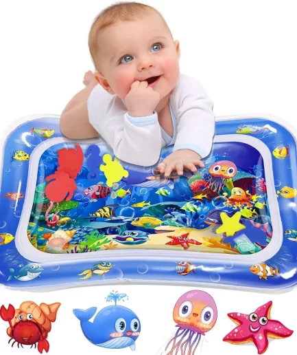 Sale Inflatable Leakproof Water Mat For Kids / Inflatable Tummy Time Mat - Random Color