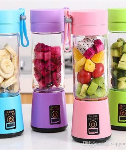 Juicer Portable Outdoor Juicing Cup Home Mini Cordless Crushed Ice Machine USB Charging Fruit Vegetable Blender