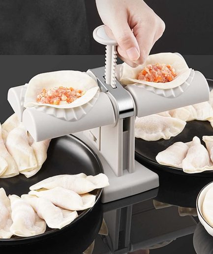 Dumpling and samosa maker Double Header, Automatic And Quick In Operation, Suitable For Samosa With Box Packing