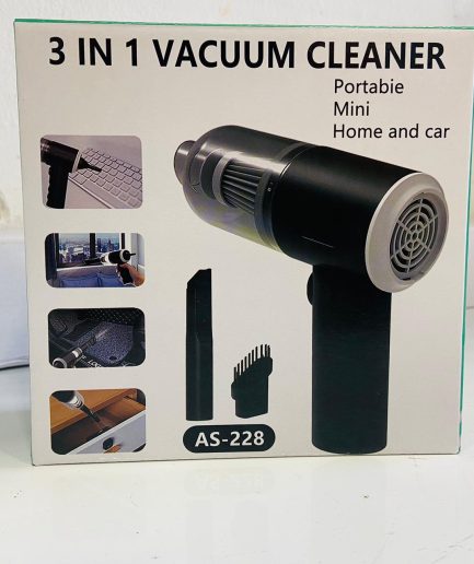 AS 228 - 3 In 1 Portable Vacuum Cleaner, vacuum for car - vacuum for home - duster