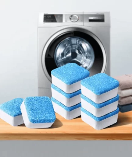 Washing Machine Cleaning Tablets | Deep Cleaning Tablets for Front and Top Load Washers | Removes Odor, Residue, and Buildup