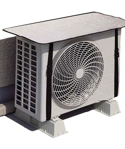 Ac Outdoor Unit Protector Heat Insulation Sunlight Shade Protector from Dust With Adjustable Buckle Rain Cover Air Conditioner Cover (35 inches)