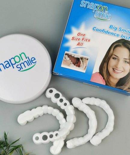 Snap-On smile for Beautiful Smiles Temporary Comfort Fit Whitening Instant Transformation for Men & Women