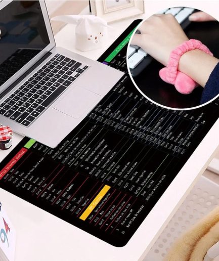 Shortcut Keyboard MAT Office PS Lock Edge CAD/WO/AI/Excel/CDR/PPT Keyboard Table Mat Consignment