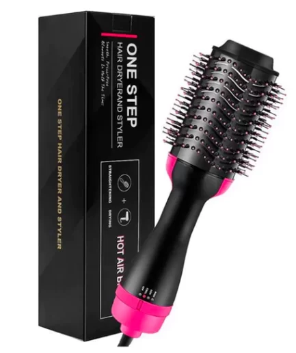 One Step 2 in 1 Hair Dryer & Brush (Dryer + Styler) Brush for Fast Drying, Straightening, Curling