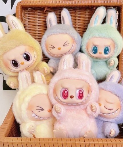 01 PCs Labubu - Labubu Doll - Toys for Boys and Girls - Gift for Girls -  17cm/7inch Labubu Doll - Dolls for Girls - Stuff Labubu Toys ( Random Color )