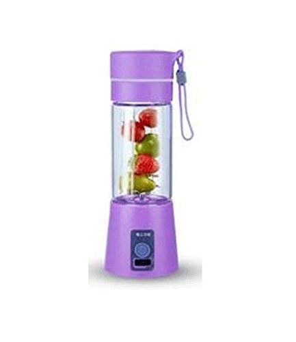 Portable Mini 6 blade Juicer blender | Outdoor Juicing Cup (380ml) - Rechargeable (random Color)