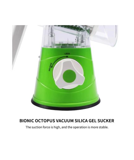 Manual Vegetable Drum cutter Slicer Multifunctional Round Slicer Kitchen Gadget (random color)