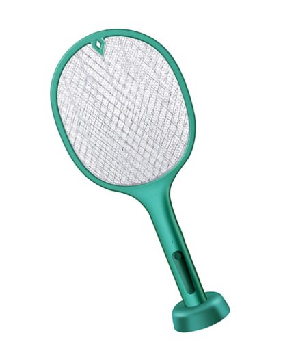 Mosquito Racket Electric Fly Swatter Powerful USB Rechargeable Grid 3-Layer Mesh Home Fly Killer Lamp (Without Box) (random color)