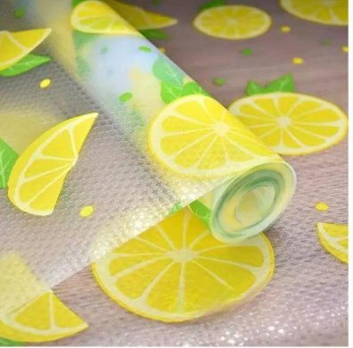 Waterproof Kitchen Mat Shelf Liner 45×150 – Easy To Clean, Oil Proof, Anti Slip Multipurpose Drawer And Shelf Cover (Random Color)