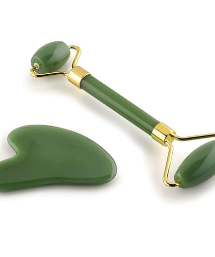 Combo pack Marble Jade Roller WITH STONE   MARBLE  | Ice Roller Facial Massage | Derma Roller [Pack of 3]