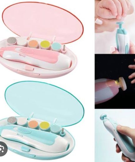 Baby electric nail clipper nail cutter manicure & Pedicure 0m+ | Baby nail trimmer