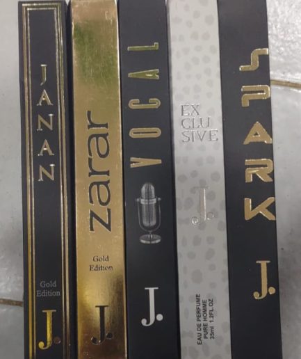 Pack of 20 - J. Pen Perfume set | Junaid Jamshed Multi Fragrance Pencil Pocket Perfume