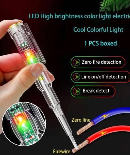 Led tester Voltmeter Power Detector Electrical Screwdriver Indicator