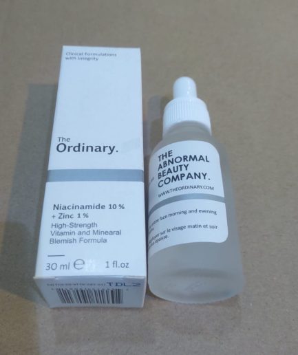 The Ordinary Serum Niacinamide 10% + Zinc 1% With Batch Code (30ml)