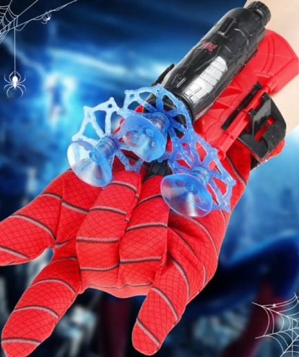 Spider Man Shooter Gloves Toy For Kids – Fun Role Play Web Launcher With Bullets And Launcher Set For Boys And Girls